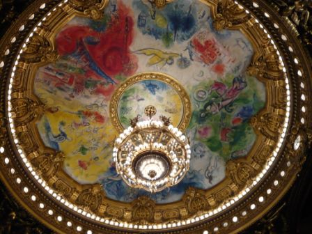 シャガールの天井画