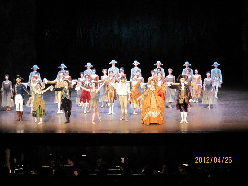 パリ国立バレエ　マノン　カーテンコール