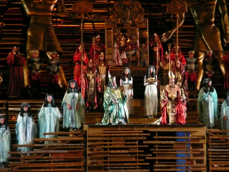 ヴェローナ野外音楽祭　「アイーダ」