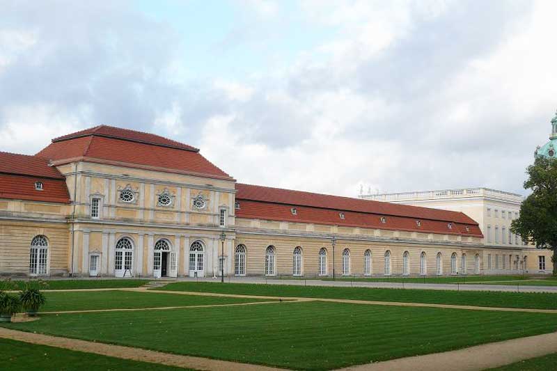 シャルロッテンブルク城内の庭園