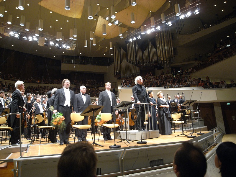 ベルリンフィルの終演後