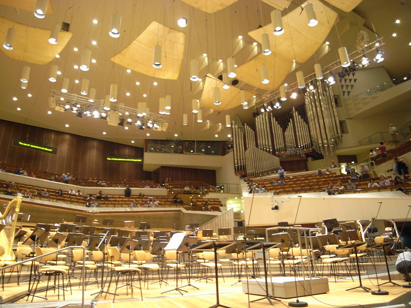 フィルハーモニー内部